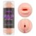 Virgin-skin Blowout Double Side Stroker - Vízálló élethű műpunci és műszáj maszturbátor (Testszínű)