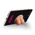 Lovetoy - tapadókorongos telefon tartó - cicis (natúr)