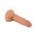 Mr. Rude - tapadókorongos élethű dildó - 19cm (natúr)