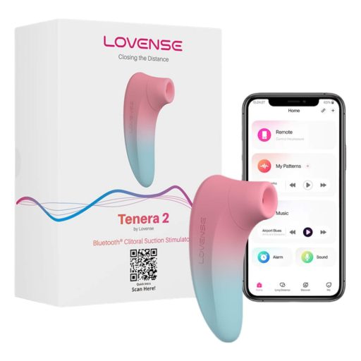 Lovense Tenera 2 okos léghullámos csiklóizgató (pink)