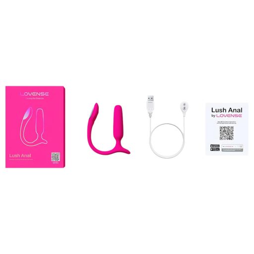 LOVENSE Lush Anal - okos anál vibrátor (pink)