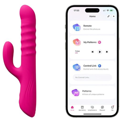 LOVENSE VELVO - okos, forgó gyöngyös vibrátor (pink)