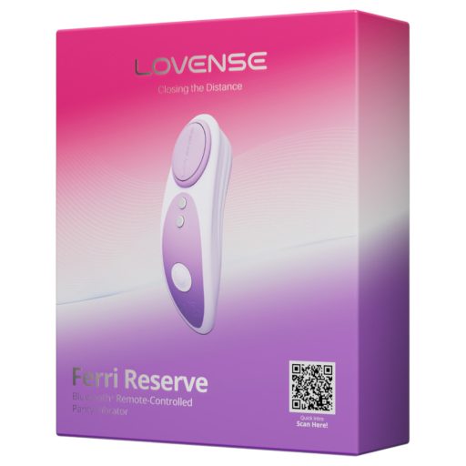 Lovense Ferri Reserve - mágneses bugyivibrátor (lila)