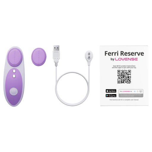 Lovense Ferri Reserve - mágneses bugyivibrátor (lila)