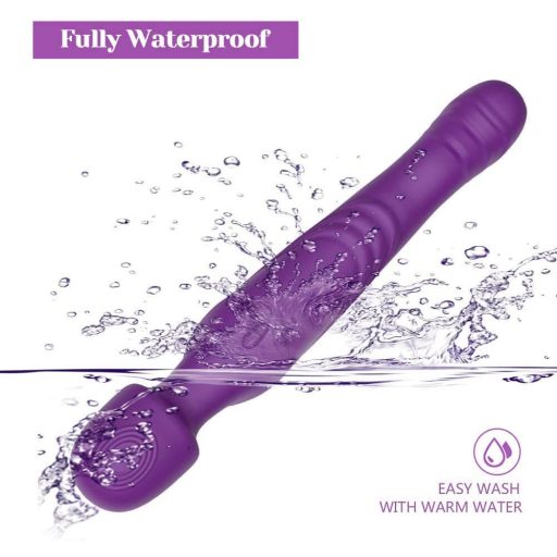 Tracy's Dog Wand - pulzáló masszírozó vibrátor (lila)