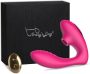   Tracy's Dog OG Pro2 - rádiós, vízálló 2in1 vibrátor (pink)
