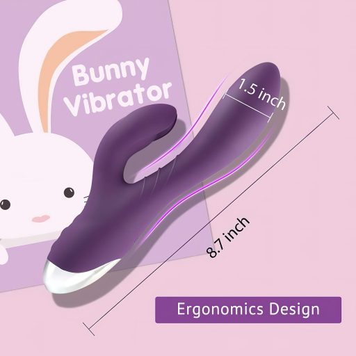 / Tracy's Dog Rabbit - vízálló, csiklókaros vibrátor (lila)