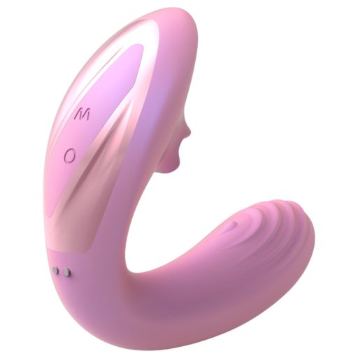 Tracy's Dog OG Lick - G-pont vibrátor és csiklóizgató távirányítóval (pink)