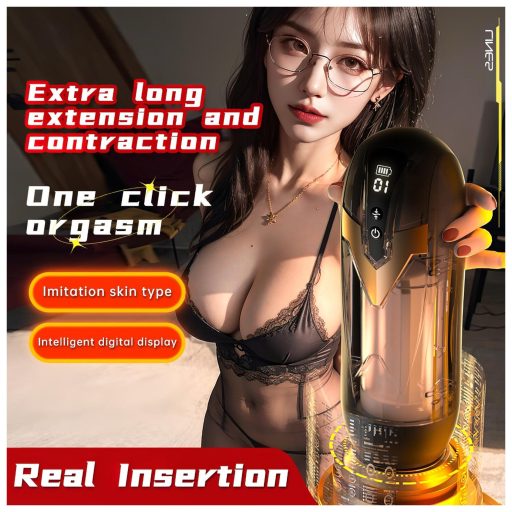 Leopard - lökő maszturbátor (fekete)