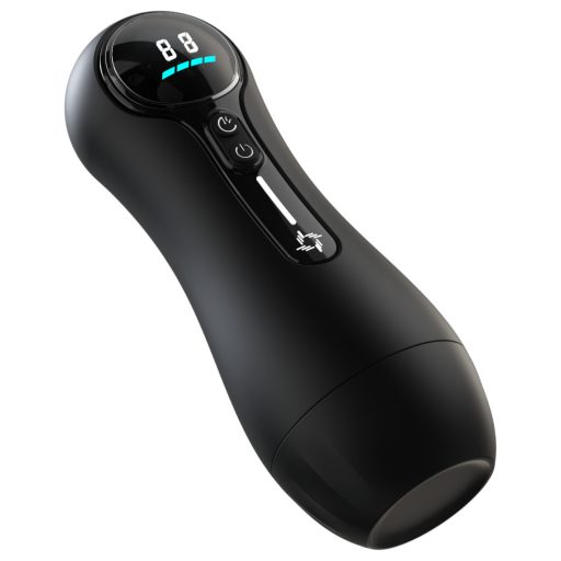 Leopard - szívó maszturbátor (fekete)