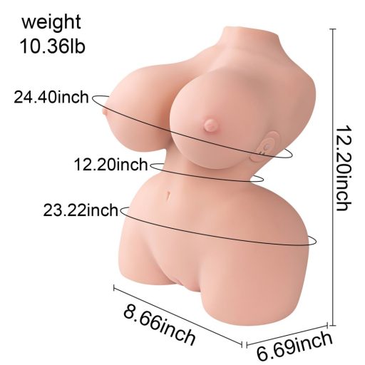 Delilah férfi maszturbátor - élethű torzó