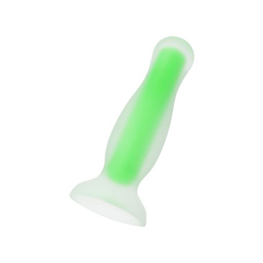 BEYOND BY TOYFA Mortimer Sötétben világító letapasztható realisztikus anál dildó - Zöld 12,5cm