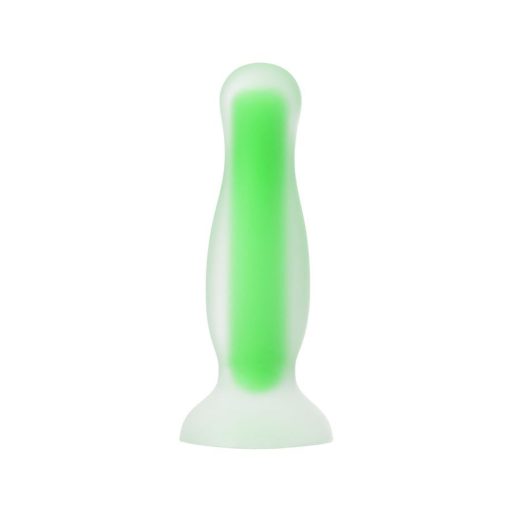 BEYOND BY TOYFA Mortimer Sötétben világító letapasztható realisztikus anál dildó - Zöld 12,5cm