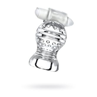 TOYFA Lingam vibrációs maszturbátor (áttetsző)