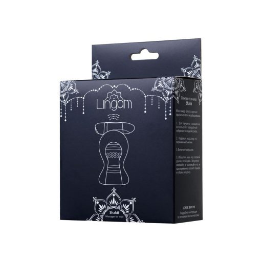 TOYFA Lingam vibrációs maszturbátor (áttetsző)