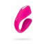 TOYFA A-TOYS Távirányítható USB-s újratölthető párvibrátor (Pink)