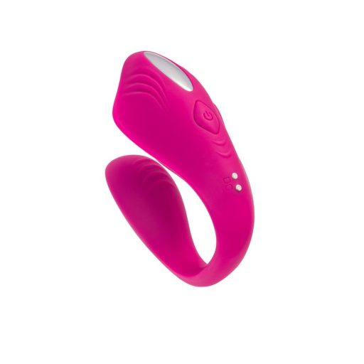 TOYFA A-TOYS Távirányítható USB-s újratölthető párvibrátor (Pink)