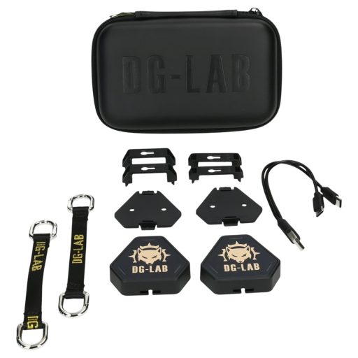 DG-LAB PawPrints - vezeték nélküli szenzorgomb (fekete) - 2 db