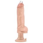Blush Bad Boy - piercinges vibrátor - 17cm (natúr)