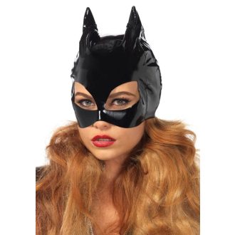 Leg Avenue Vinyl Cat Woman Mask - Fekete cicamaszk