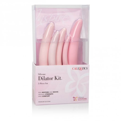 CalExotics Inspire - egészségügyi hüvely tágító szett (pink)