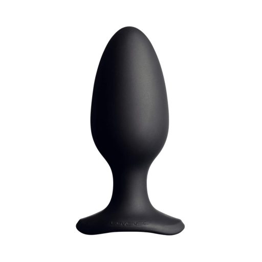 LOVENSE Hush 2 L - akkus kis anál vibrátor (57 mm, fekete)
