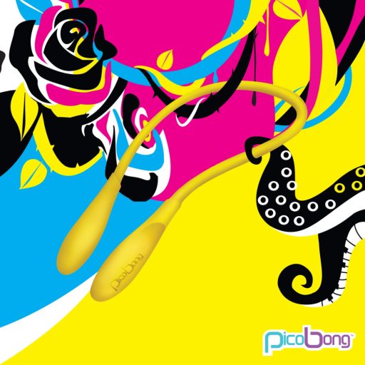 / Picobong Transformer - vízálló unisex vibrátor (sárga)