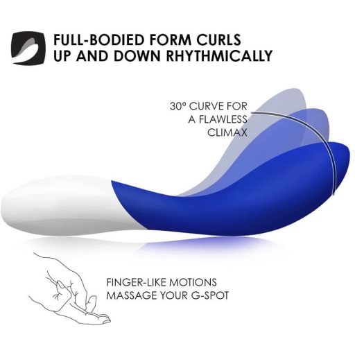 LELO Mona Wave - vízálló G-pont vibrátor (kék)