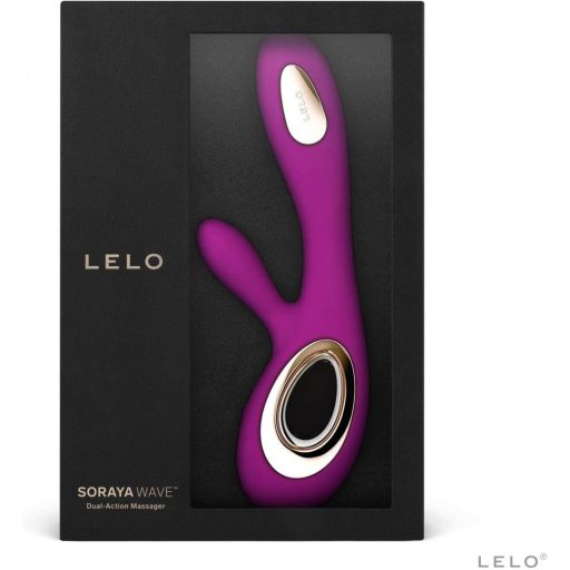 LELO Soraya Wave - akkus, csiklókaros, bólogató vibrátor (lila)