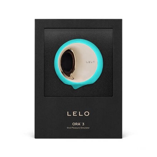 LELO Ora 3 - orálszex szimulátor és csiklóizgató vibrátor (türkiz)