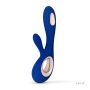   LELO Soraya Wave - akkus, csiklókaros, bólogató vibrátor (kék)