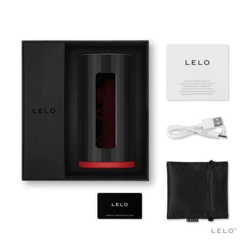 LELO F1s V2 - interaktív maszturbátor (piros)