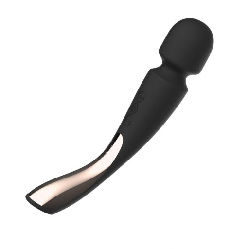 LELO Smart Wand 2 - közepes masszírozó vibrátor (fekete)