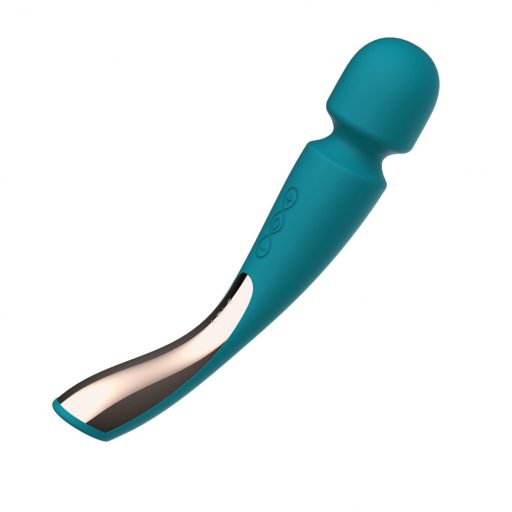 LELO Smart Wand 2 - közepes masszírozó vibrátor (türkiz)