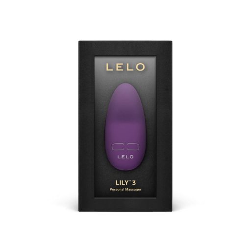 LELO Lily 3 - akkus, vízálló csikló vibrátor (sötét lila)