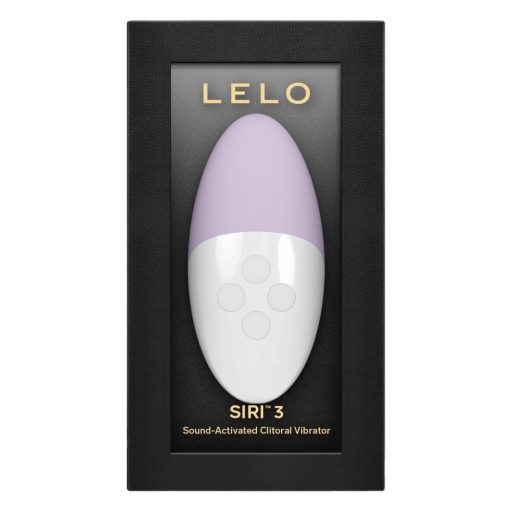 LELO Siri 3 - hanggal aktiválható csikló vibrátor (lila)
