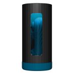 LELO F1s V3 XL - interaktív maszturbátor (fekete-kék)