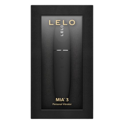 LELO Mia 3 - utazó rúzs vibrátor (fekete)