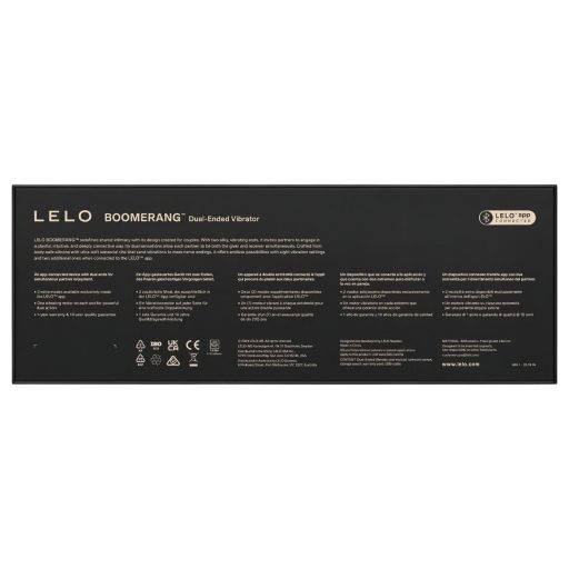 LELO Boomerang - kétvégű vibrátor (lila)
