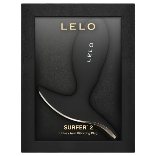 LELO Surfer - okos vibrációs anál plug (fekete)
