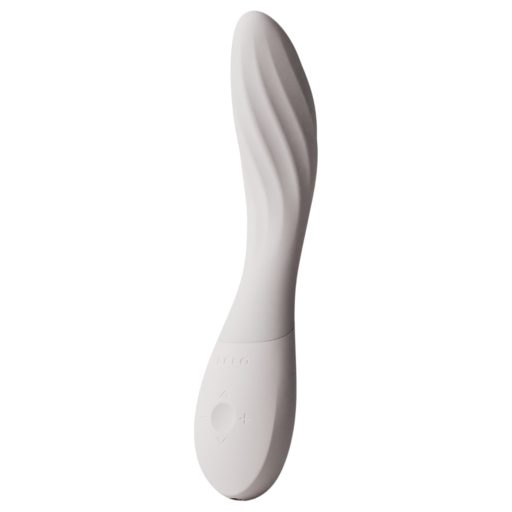 LELO Mona Spectra - okos G-pont vibrátor LED-fénnyel (fehér)