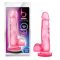 B Yours Sweet N Hard 4 - herés dildó - 18cm (pink)
