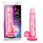B Yours Sweet N Hard 4 - herés dildó - 18cm (pink)