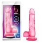   bjours Sweet N Hard 4 - tapadókorongos, herés dildó (pink)