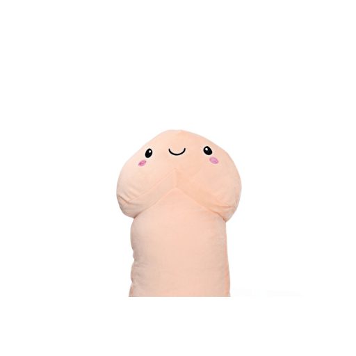 Ölelhető pénisz plüss - 30cm (natúr)