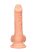 RealRock Dong 7 - élethű, herés dildó (17cm) - natúr