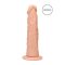RealRock Dong 8 - élethű dildó (20cm) - natúr