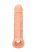 RealRock Penis Sleeve 8 - péniszköpeny (21cm) - natúr