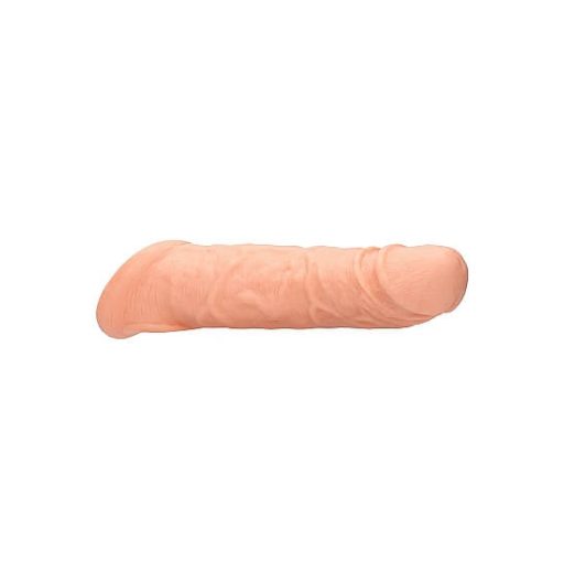 RealRock Penis Sleeve 8 - péniszköpeny (21cm) - natúr