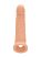 RealRock Penis Sleeve 9 - péniszköpeny (21,5cm) - natúr